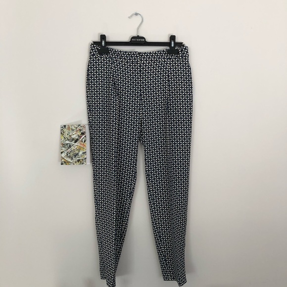 Weekend Max Mara Stretch Print Pleated Pants - Picture 2 of 8